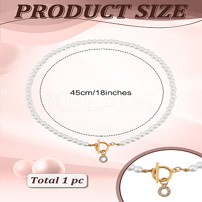 1Pc Brass Clear Cubic Zirconia Letter Pendant Necklaces NJEW-LP0001-32O-1