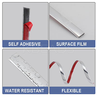 Self Adhesive PVC Car Interior Moulding Trim AJEW-WH20020-082B-03-1