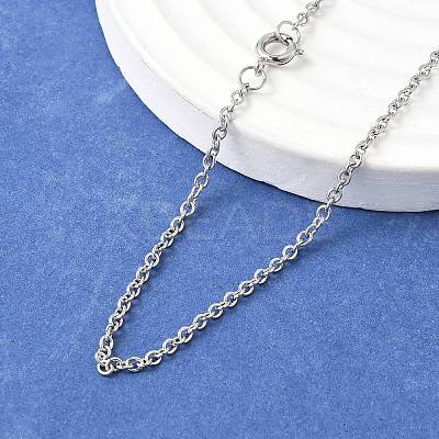 316 Stainless Steel Cable Chain Necklaces X-NJEW-JN01047-04-1