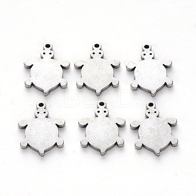 Tarnish Resistant 304 Stainless Steel Charms STAS-N092-76-1