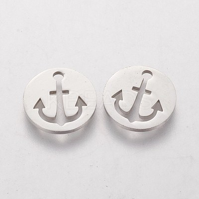 Non-Tarnish 201 Stainless Steel Charms STAS-Q201-T091-1