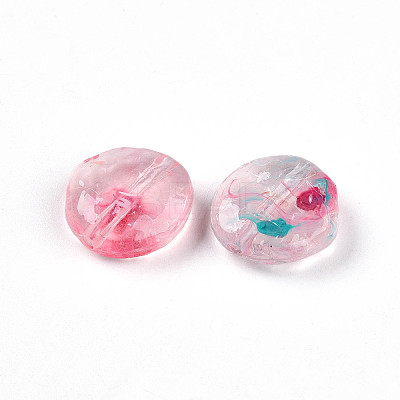 Transparent Acrylic Beads TACR-T028-41C-1