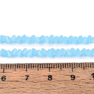 Imitation Jade Glass Beads Strands GLAA-N020-3mm-06-1