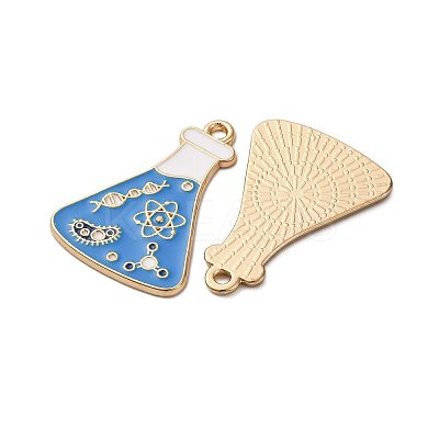 Chemistry Theme Alloy Enamel Pendants LS-ENAM-V002-01L-KCG-1