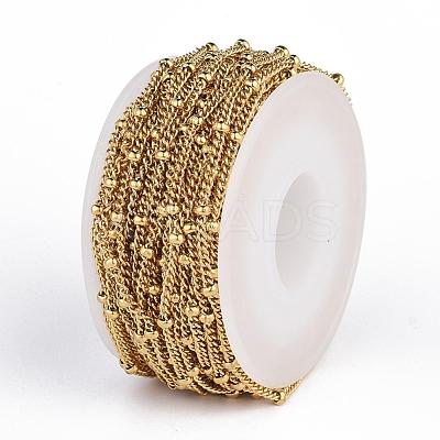 Ion Plating(IP) 304 Stainless Steel Twisted Chains CHS-H007-07G-1