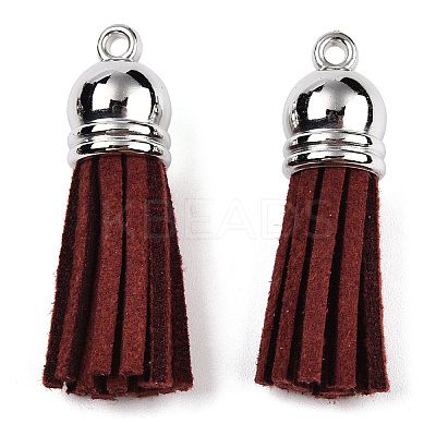 Faux Suede Tassel Pendant Decorations X-FIND-T002-A13-1