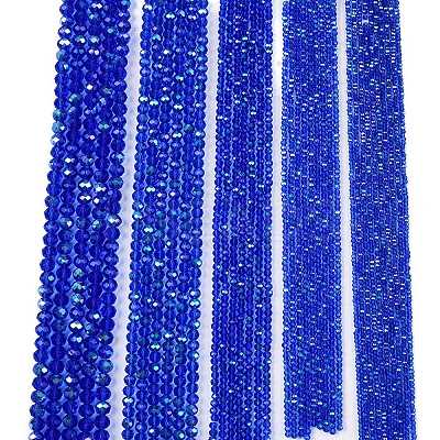 Electroplate Glass Beads Strands EGLA-A044-T2mm-L31-1