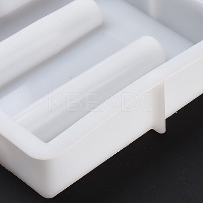 Rectangle Display Holder Silicone Molds DIY-M045-07-1
