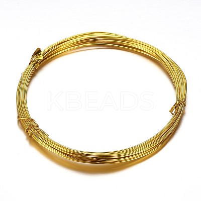 Round Aluminum Craft Wire X-AW-D009-1.5mm-10m-14-1