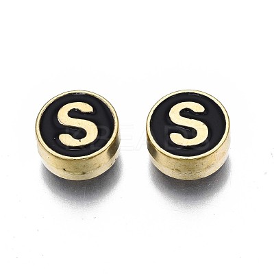 Alloy Enamel Beads ENAM-N052-006-02S-RS-1