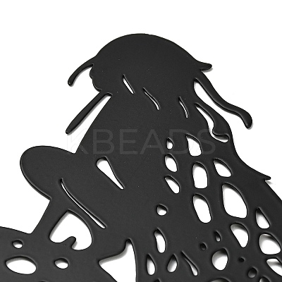 Iron Fairy Garden Stakes AJEW-Z050-01B-1