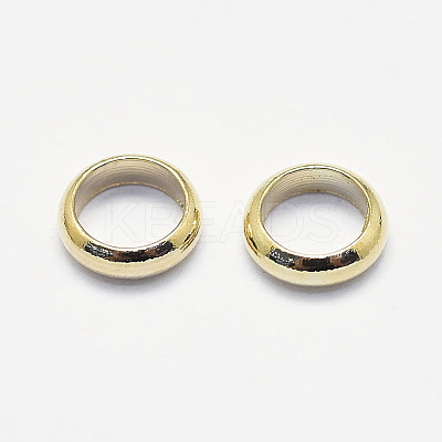 Long-Lasting Plated Brass Spacer Beads X-KK-K193-090G-NF-1