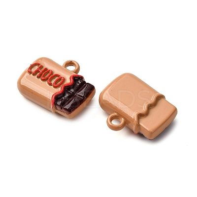Baking Paint Alloy Pendants FIND-G097-05A-1