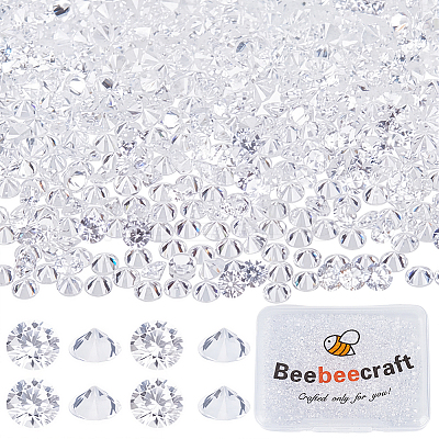 Cubic Zirconia Cabochons ZIRC-BBC0003-76D-1
