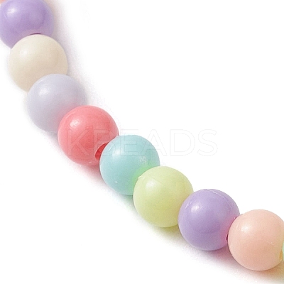 Beach Starfish Synthetic Turquoise Link Bracelets BJEW-JB10238-04-1
