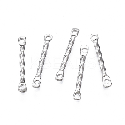 Tarnish Resistant 304 Stainless Steel Link Connectors STAS-S117-018-1