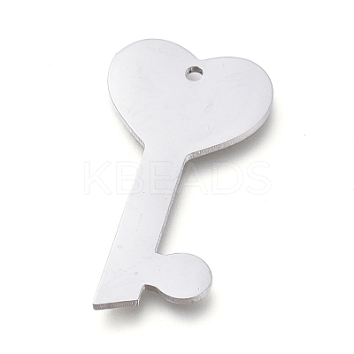 Tarnish Resistant 304 Stainless Steel Pendants STAS-L238-101B-P-1