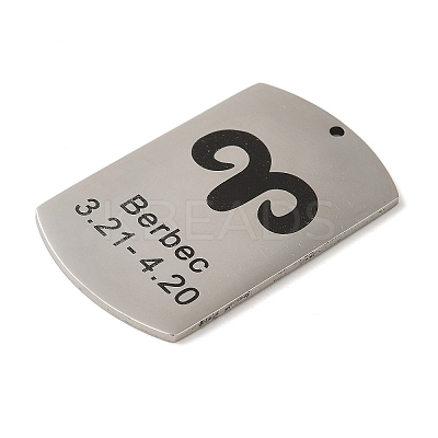 Non-Tarnish 304 Stainless Steel Pendants STAS-C098-01C-P-1