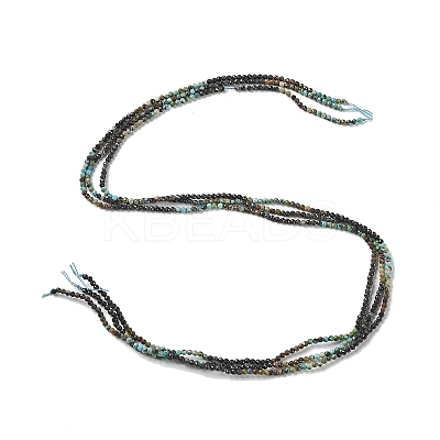 Natural HuBei Turquoise Beads Strands G-D080-A02-1