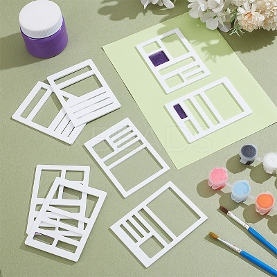 Acrylic Drawing Painting Stencils Templates DIY-BC0015-50A-1