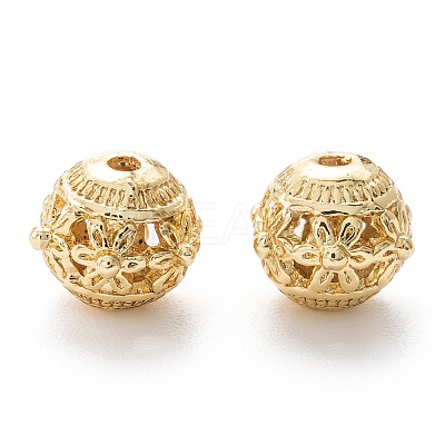 Alloy Hollow Beads X1-PALLOY-P238-24G-RS-1