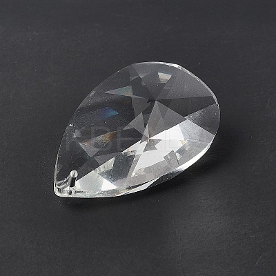 Transparent Glass Big Pendants GLAA-F118-11-1