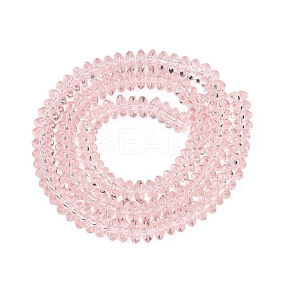 Transparent Glass Beads Strands GLAA-Q113-02A-A02-1