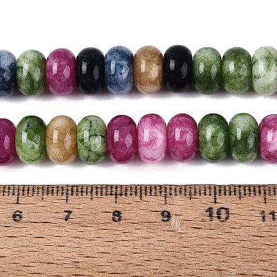 Natural White Jade Beads Strands G-Q613-01F-40-1