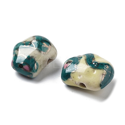 Handmade Porcelain Beads PORC-L079-15-1