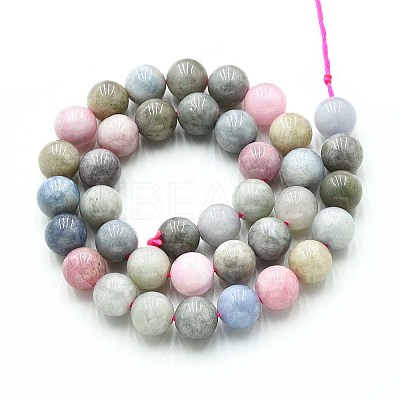 Natural Quartz Beads Strands G-N355-10mm-74-1