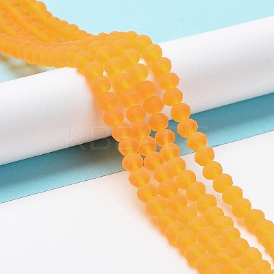 Transparent Glass Beads Strands EGLA-A034-T2mm-MD05-1