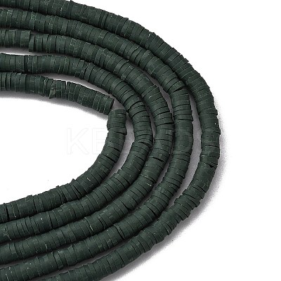 Handmade Polymer Clay Beads Strands LS-CLAY-R089-4mm-Q081-1