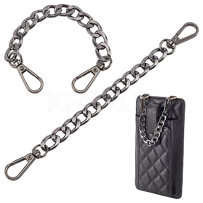 Aluminum Curb Chain Bag Shoulder Straps FIND-PH0010-43B-1