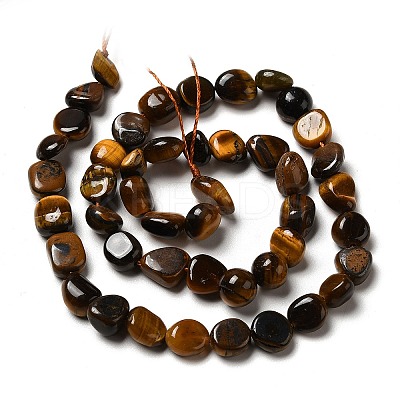 Natural Tiger Eye Beads Strands G-I351-B03-1