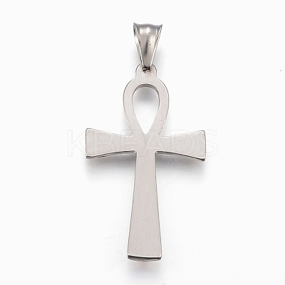 Tarnish Resistant 304 Stainless Steel Pendants STAS-F168-38P-1
