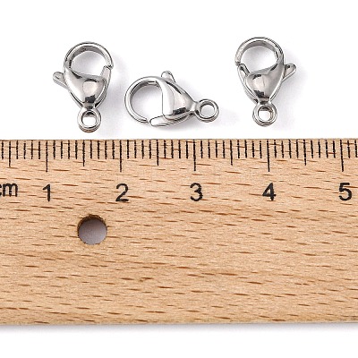 Tarnish Resistant 304 Stainless Steel Lobster Claw Clasps LS-X-STAS-M262-01-13mm-1