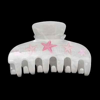 Cellulose Acetate Claw Hair Clips RE-CBABC10-01B-1