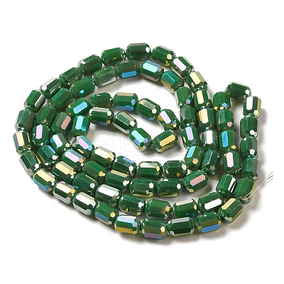 Electroplate Glass Beads Strands EGLA-D031-01E-1