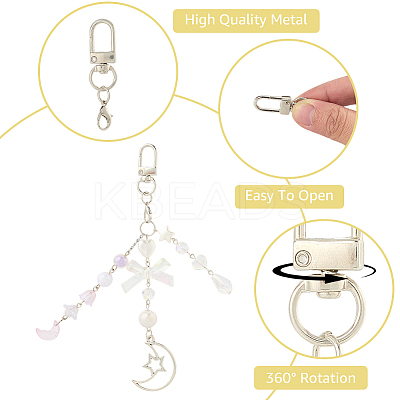 40Pcs Zinc Alloy Swivel Clasps FIND-SP0004-28P-1