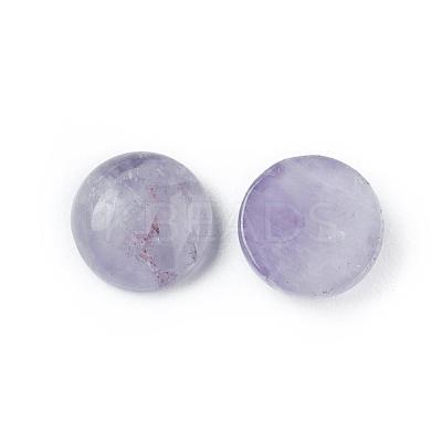 Natural Amethyst Cabochons G-G788-B-07-1