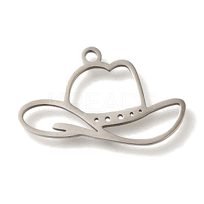 201 Stainless Steel Pendants STAS-R136-23P-1