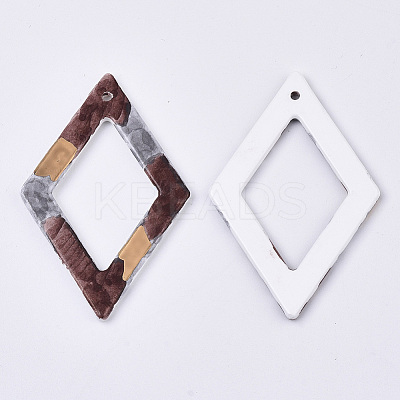Handmade Porcelain Big Pendants PORC-S501-012E-1