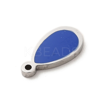 304 Stainless Steel Enamel Charms STAS-A078-05P-1