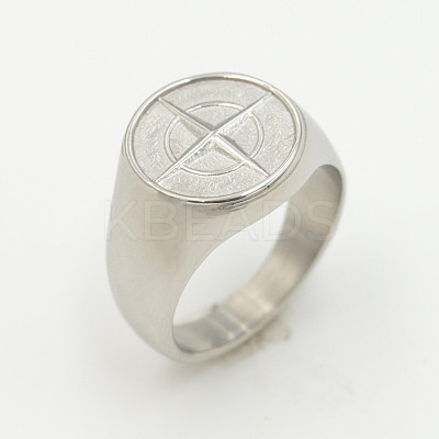 304 Stainless Steel Finger Rings FS-WG5F41B-63-1