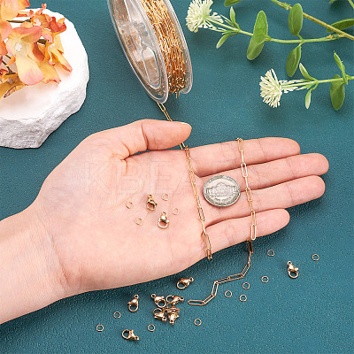 DIY Chain Bracelet Necklace Making Kit DIY-TA0005-84-1