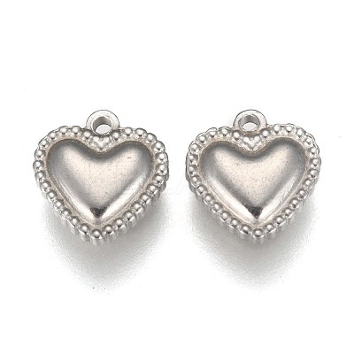 Tarnish Resistant 304 Stainless Steel Charms STAS-F249-34P-A-1
