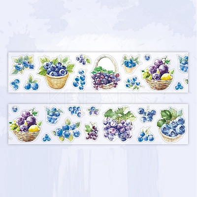 Fruits PET Self-Adhesive Stickers DIY-K074-11C-1