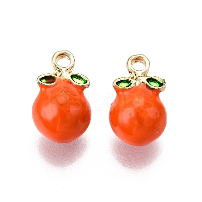 Alloy Enamel Charms ENAM-N056-404D-1
