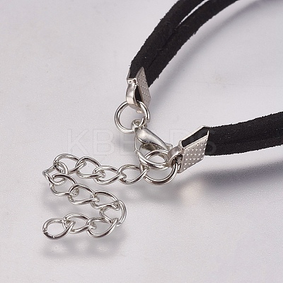 Faux Suede Bracelet Making MAK-WH0007-01D-1