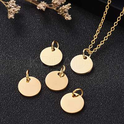 Ion Plating(IP) 304 Stainless Steel Pendants STAS-I311-32C-G-1